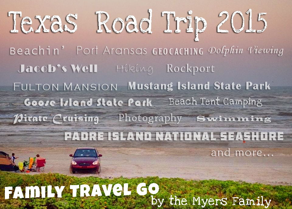 Texas Beach Camping Road Trip