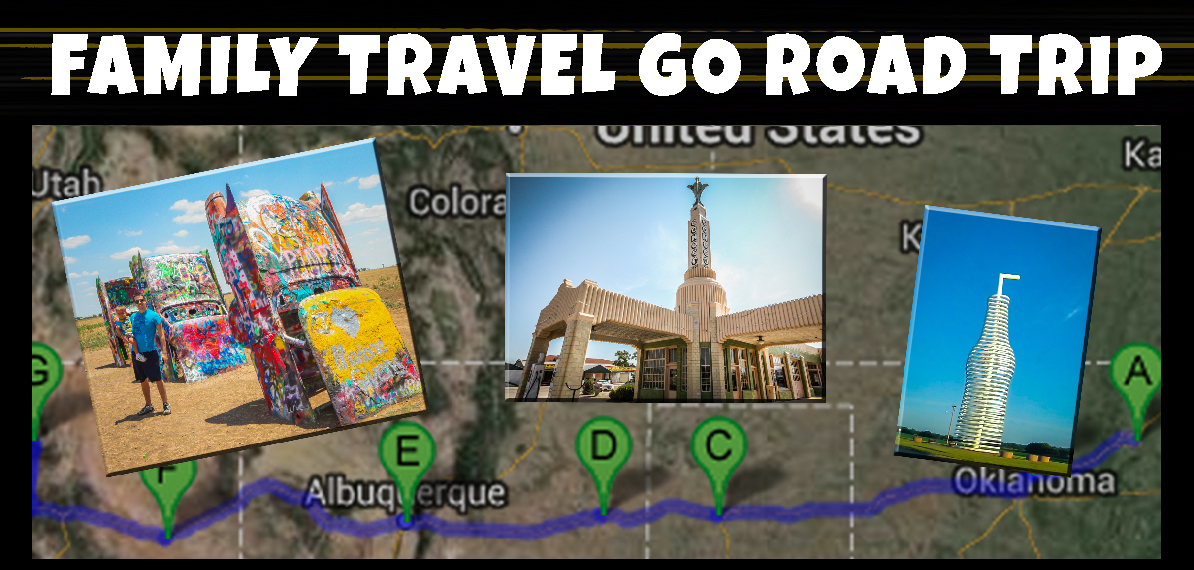 Part 1 of the West Route 66 Road Trip