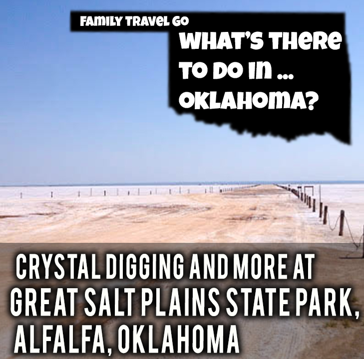 Crystal Digging at Great Salt Plains State Park, Oklahoma