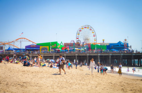 Family Fun in the Sun at Santa Monica Pier