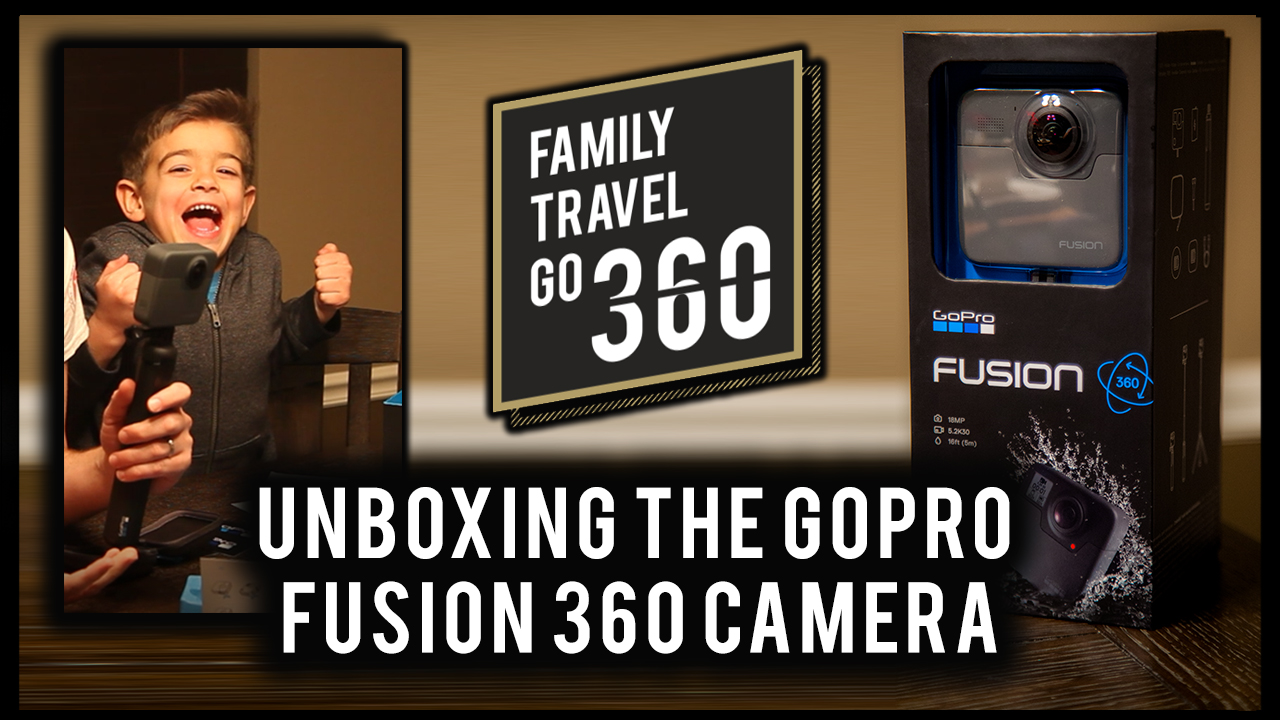 Unboxing the GoPro Fusion 360 Camera