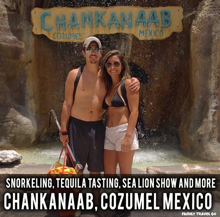 Chankanaab Adventure Beach Park in Cozumel, Mexico
