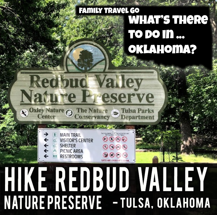 Hiking Redbud Valley Nature Preserve in Tulsa, Oklahoma