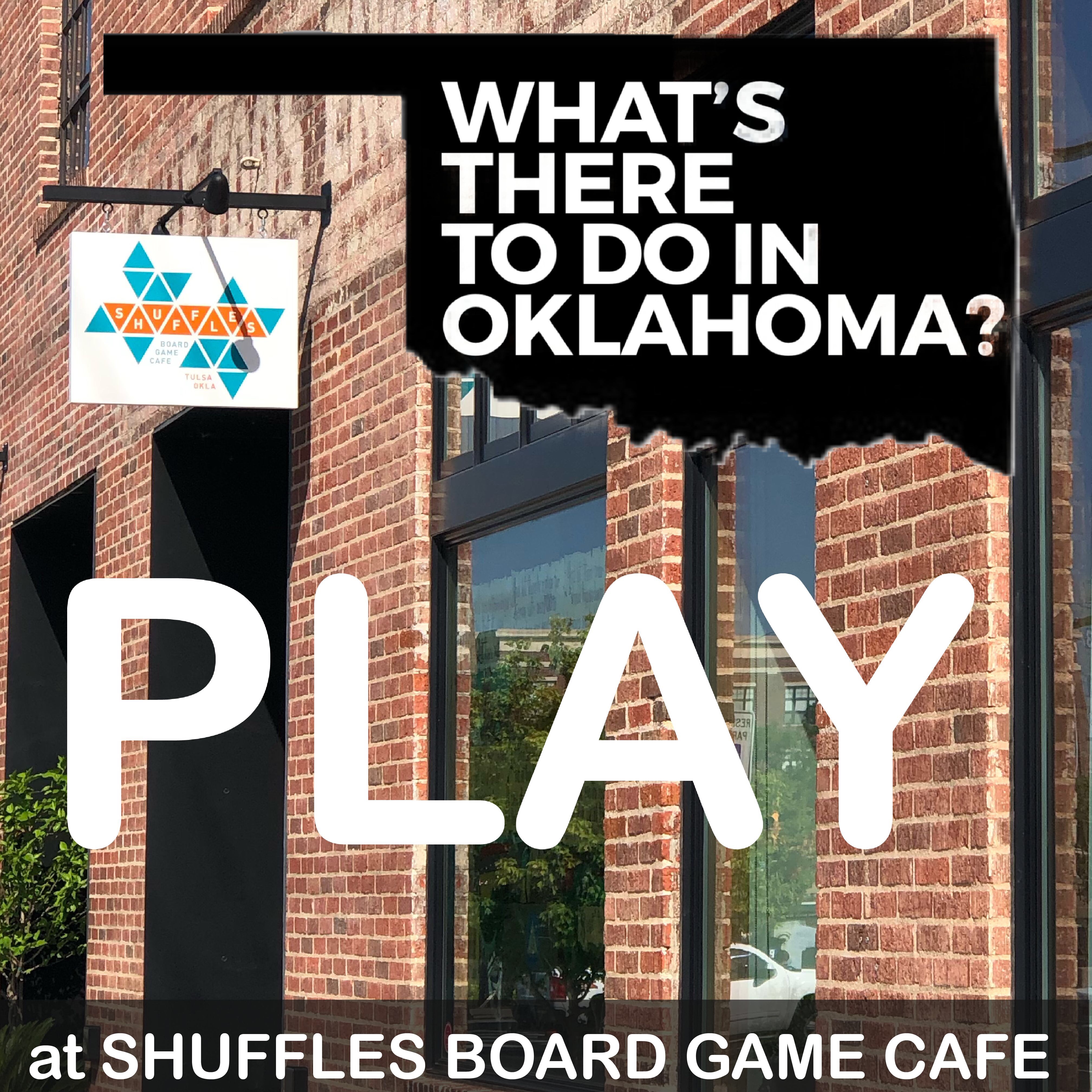 Shuffles Board Game Cafe in Downtown Tulsa, Oklahoma