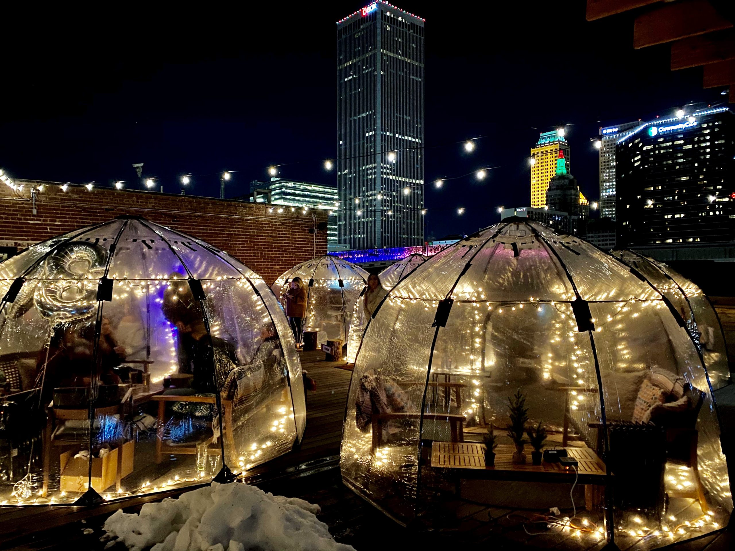 Everything you need to know about the Welltown Igloos in Downtown Tulsa (Updated 2023-2024 season)